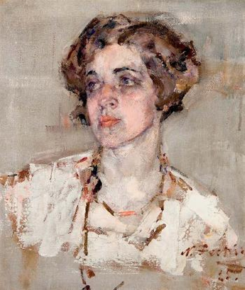 Portrait of Mrs. Dean Cornwell by Nicolai Fechin