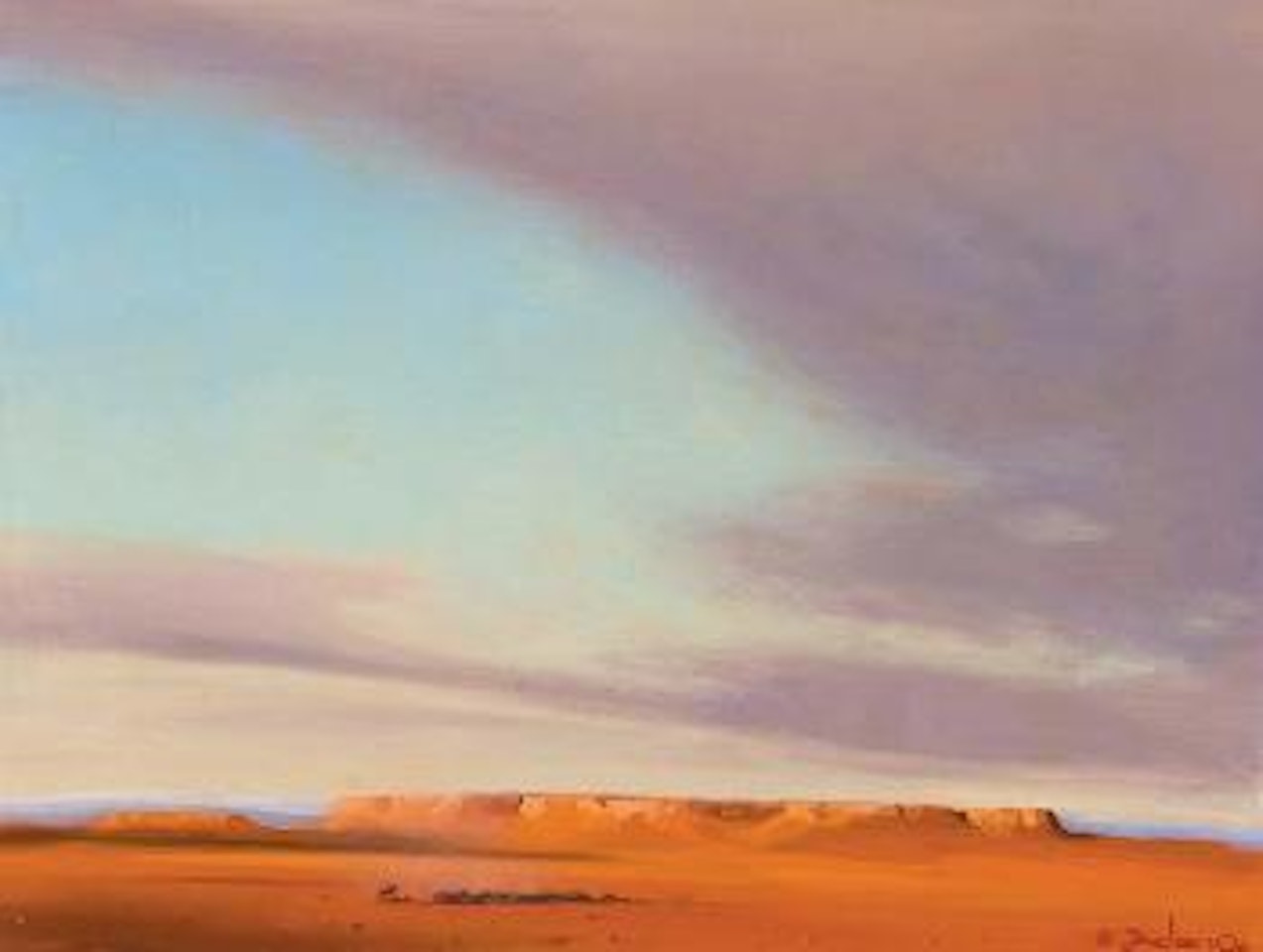 Cattle Country by Gerard Curtis Delano