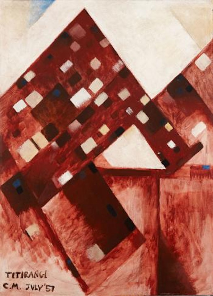 Red Titirangi by Colin Mccahon