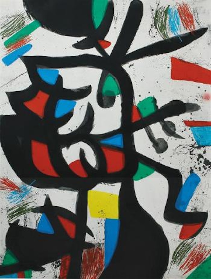 La Marchande de Couleurs by Joan Miró