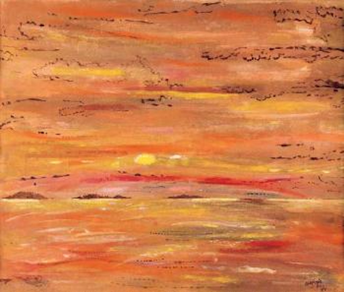 Sea at Sunrise by Arie Smit