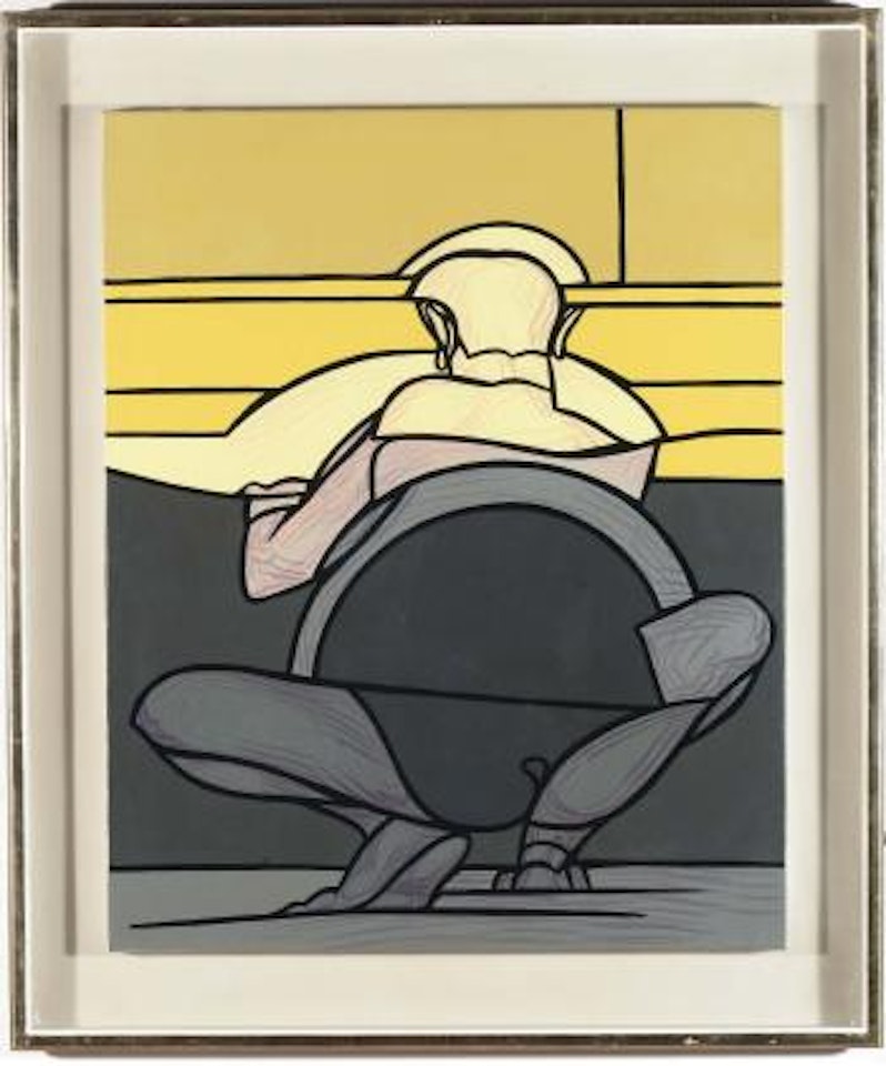 Il santo by Valerio Adami