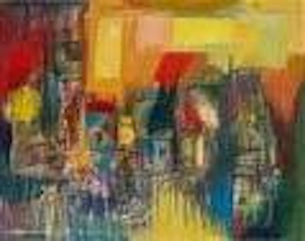 Abendsonne über Salamanca by Fritz Aduatz