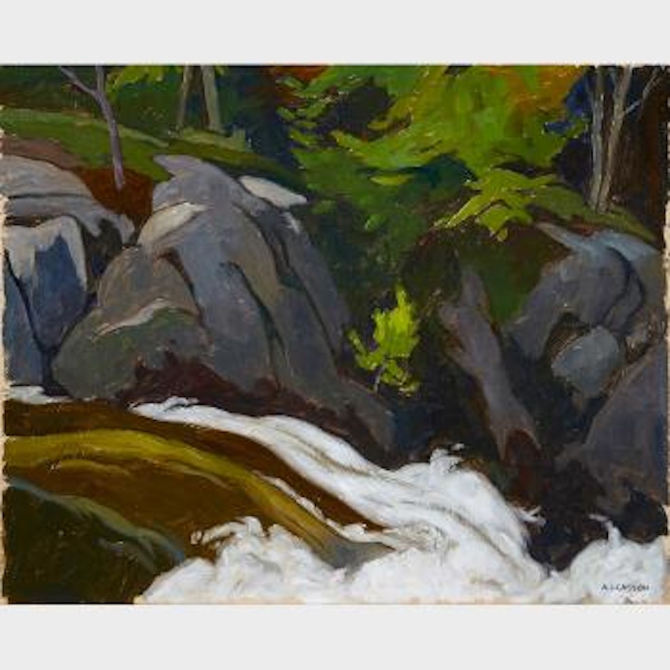 Marshe's Falls, Algonquin Park by Alfred Joseph Casson
