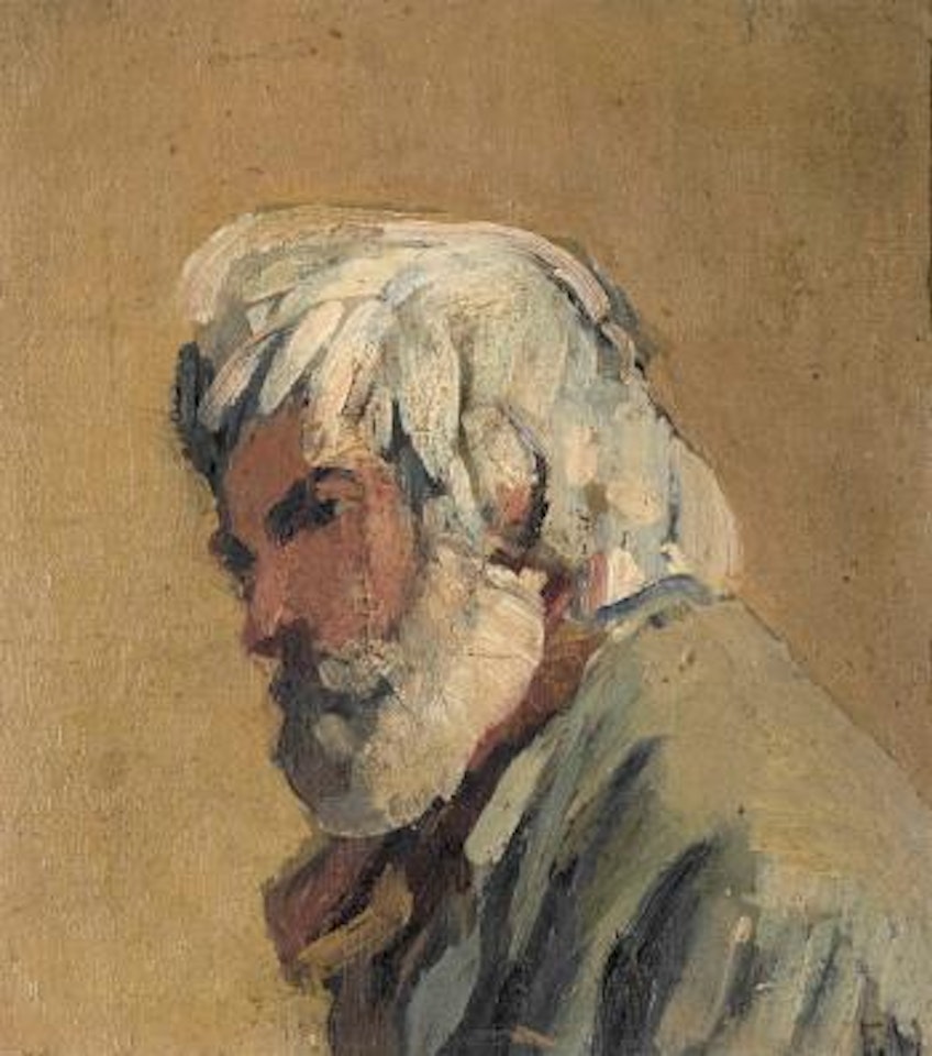 Bärtiger alter Mann by Ferdinand Hodler