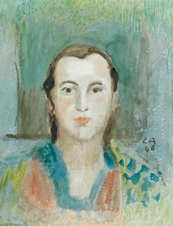 Junge Frau by Cuno Amiet