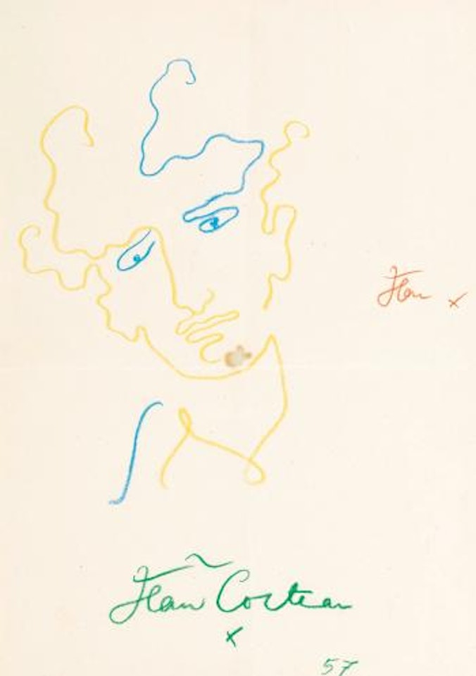 Selbstporträt by Jean Cocteau