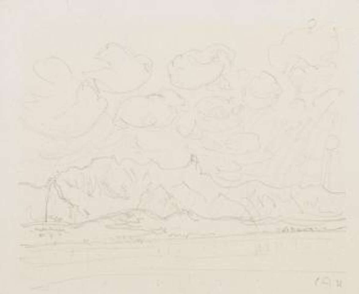 Landschaft by Cuno Amiet