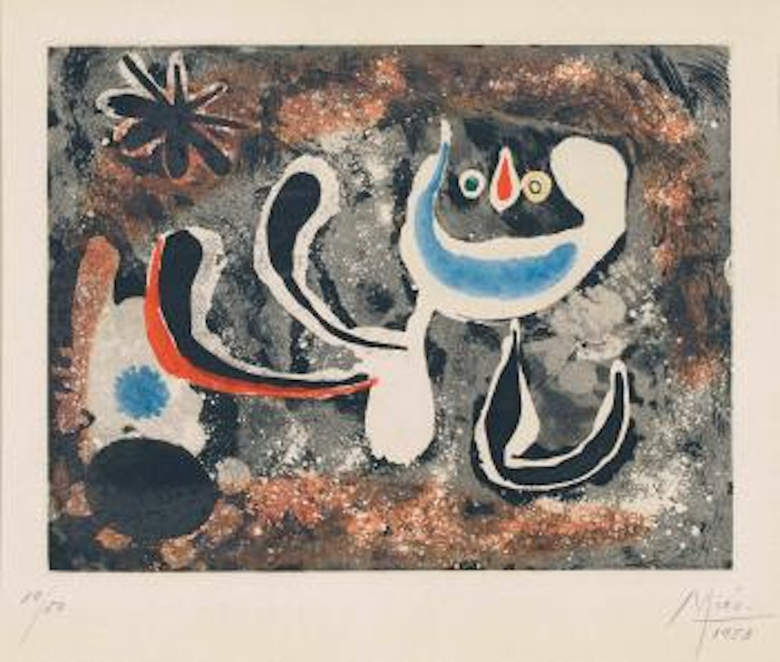 Blatt aus "Serie III" by Joan Miró