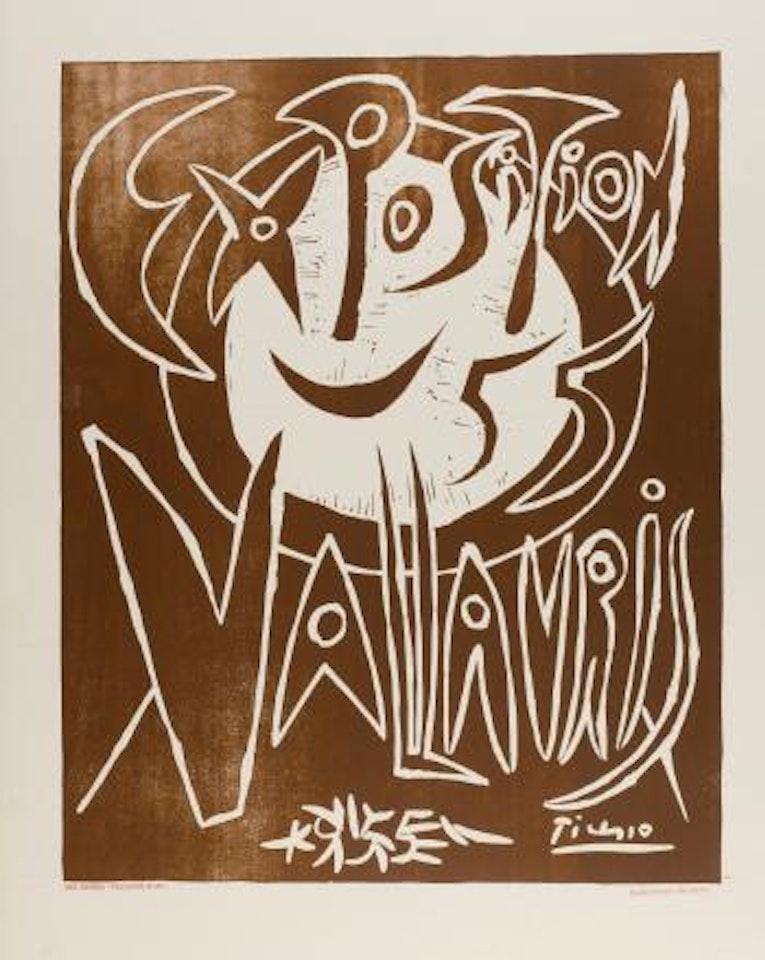 Exposition Vallauris 1955 (B. 1268; Ba. 1032; Cz. 17; Pp. L-011) by Pablo Picasso