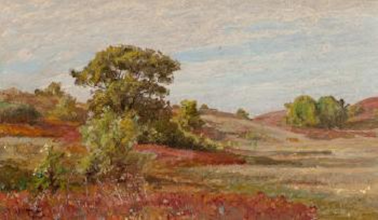 Huckleberry Bushes at Matunuck, Rhode Island by William Trost Richards