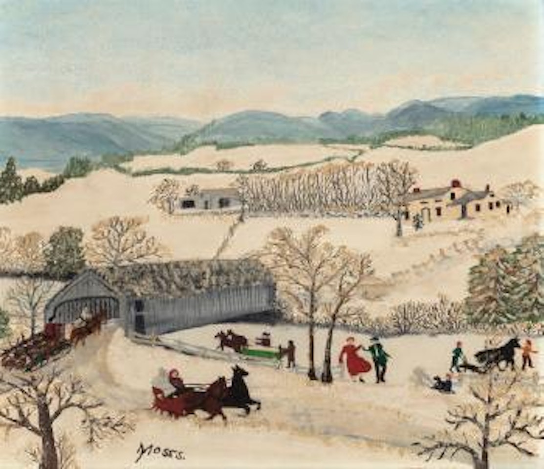 February by Grandma Moses