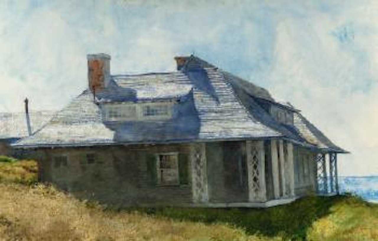 Partridge House, Monhegan Island, Maine by James Brown Wyeth