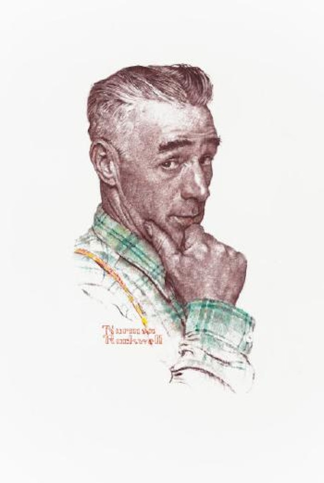 The American Contractor, John A. Roebling Corporation advertisement by Norman Rockwell