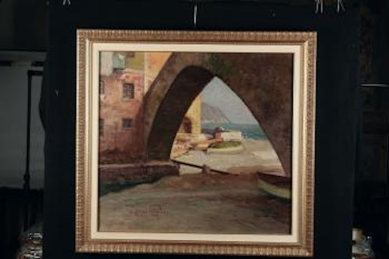Scorcio marino by Cesare Bentivoglio