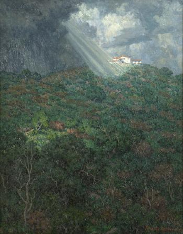 The Shaft of Light by Granville Redmond