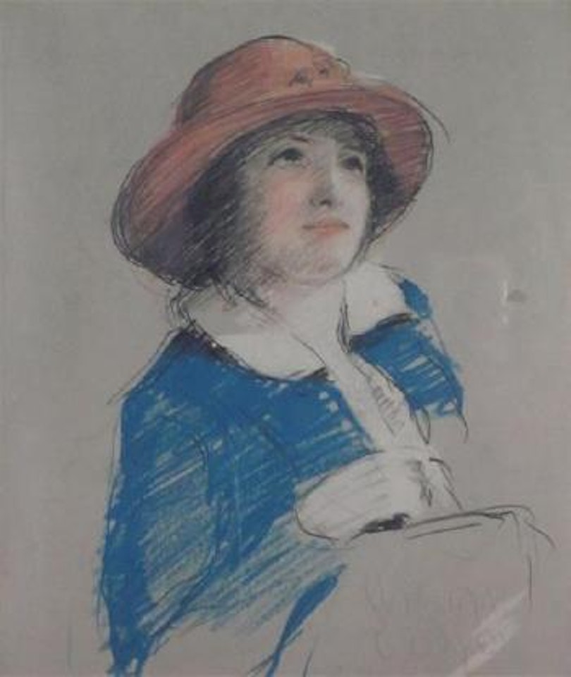 The Red Hat by William Conor