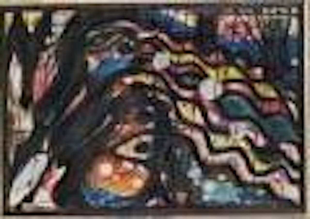 Apollo und Vampire by Arnulf Rainer