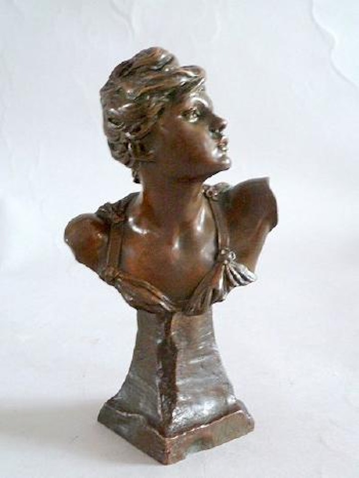 Buste de jeune fille by Louis-Ernest Barrias
