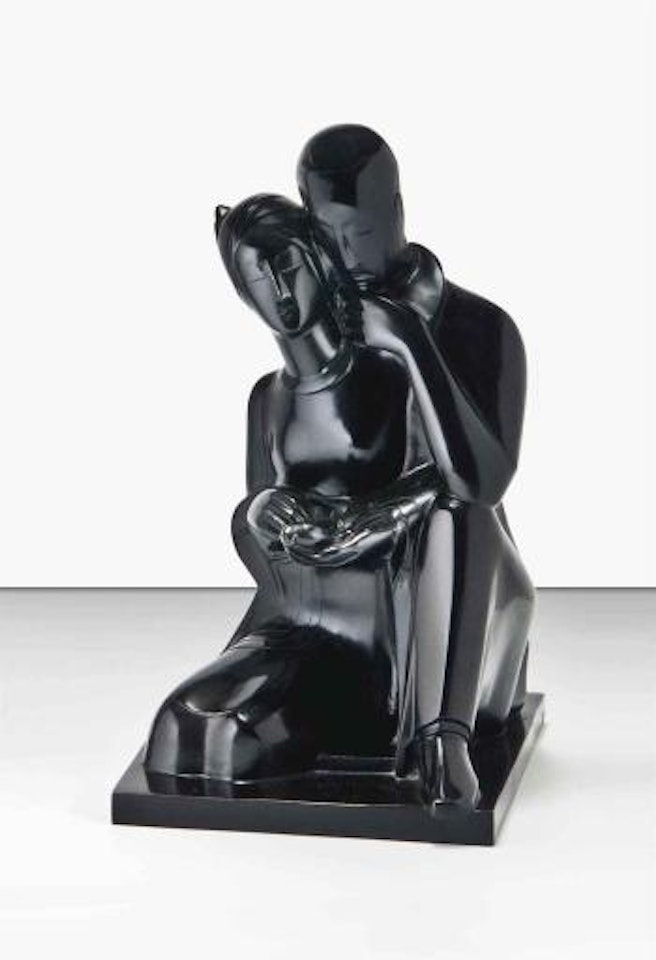 Le couple by Gustave Miklos