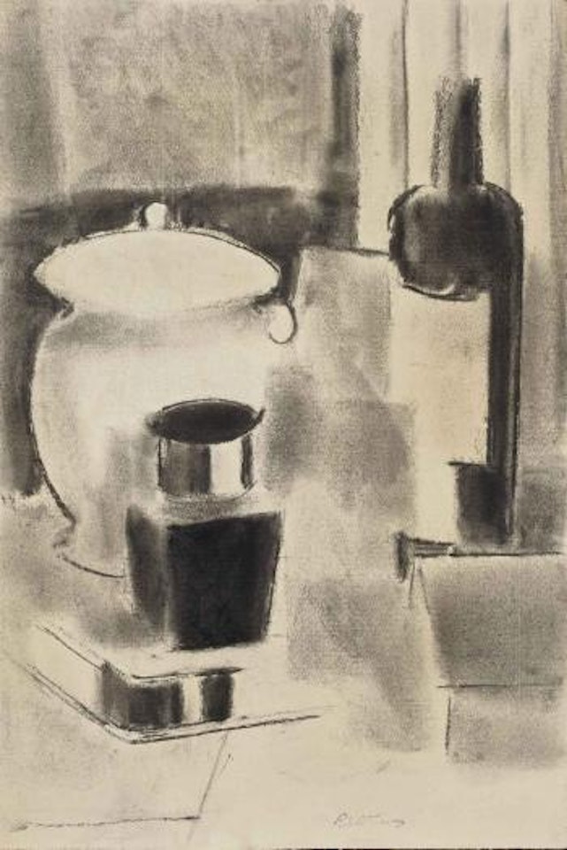 Nature morte à l'encrier by Roger de la Fresnaye