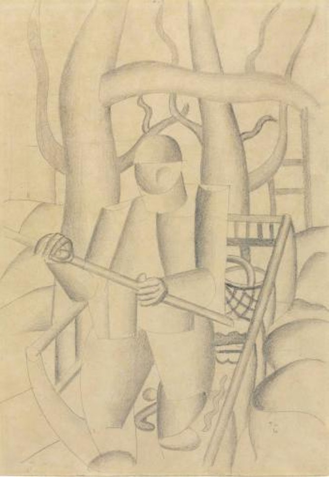 Le pêcheur by Fernand Leger