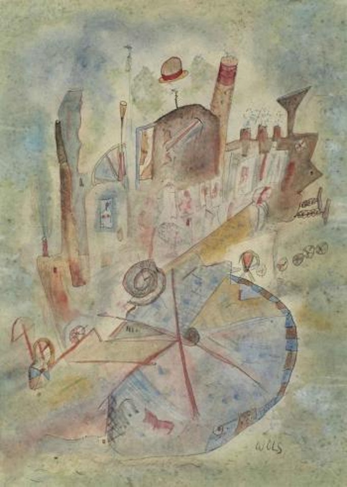 Composition surréaliste by Wols (Alfred Otto Wolfgang Schulze)
