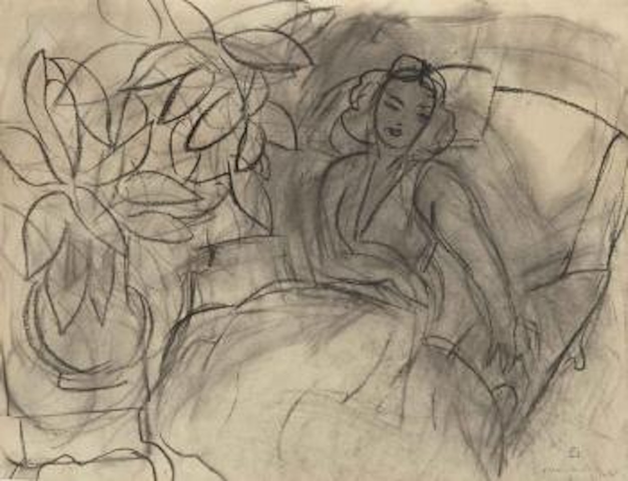 Femme étendue by Henri Matisse