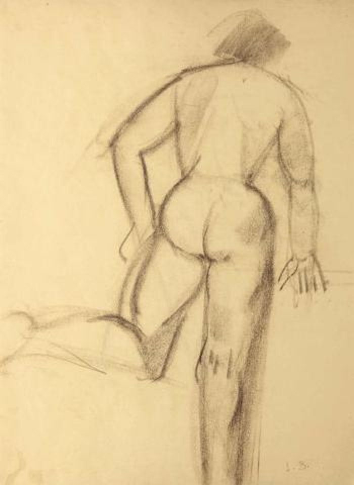Femme nue de dos by Louise Bourgeois