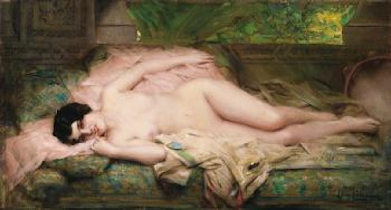 Fleur D'andalousie by Leon Comerre