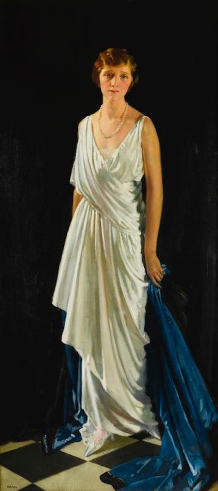 Portrait of Mrs Oscar Lewisohn, formerly Miss Edna May by William Orpen