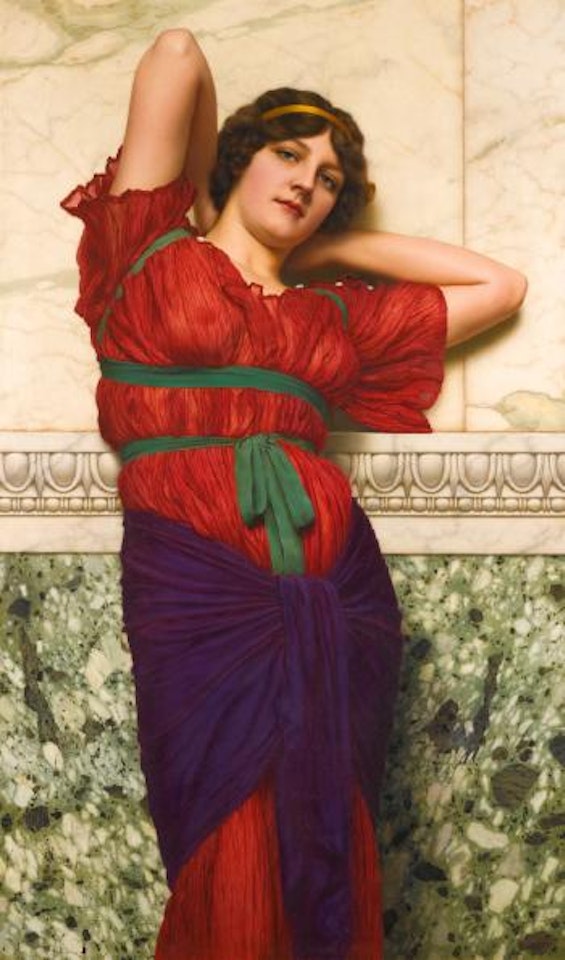 Contemplation by JOHN WILLIAM GODWARD, R.B.A.