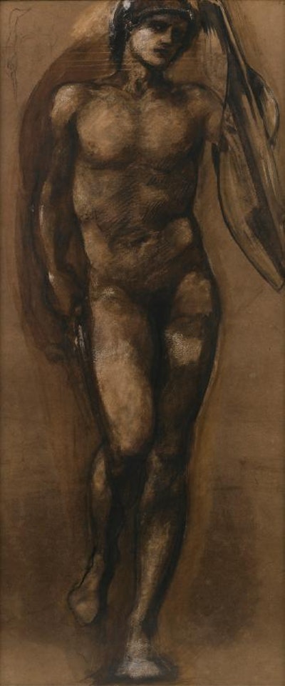 Study for the Prince in the Briar Wood by Edward Coley Burne-Jones