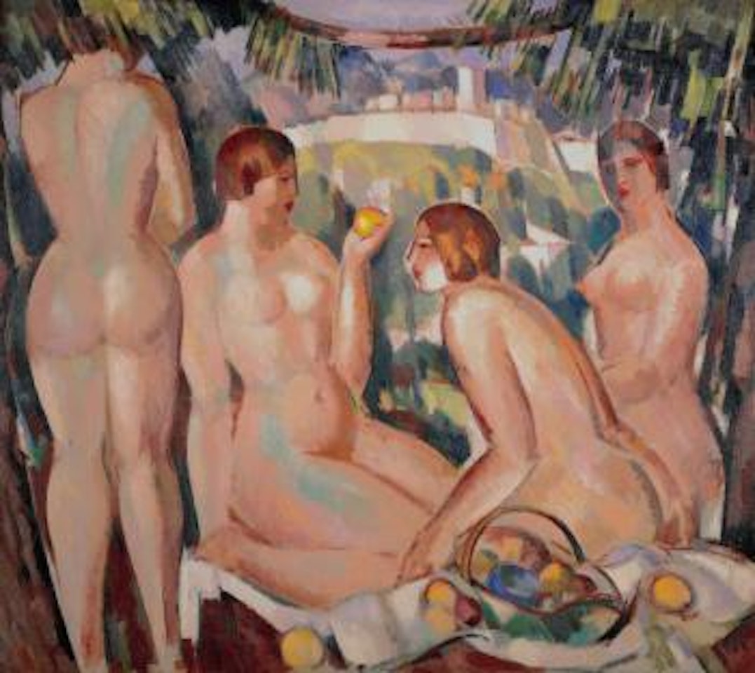 Déjeuner Sur L'herbe by John Duncan Fergusson
