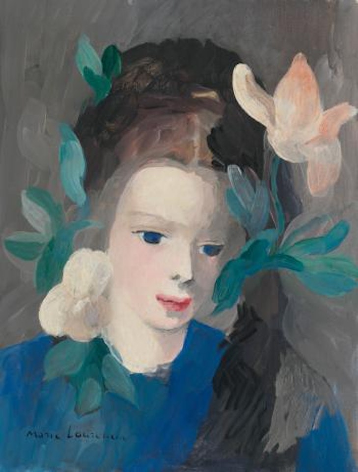 Tête De Jeune Fille by Marie Laurencin