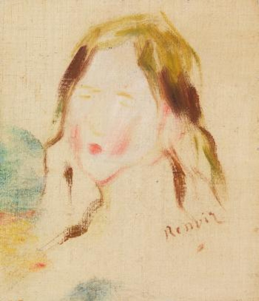 Ésquisse Du Visage by Pierre-Auguste Renoir
