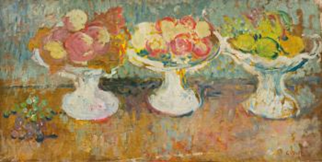 Les Trois Coupes De Fruits by Louis Valtat