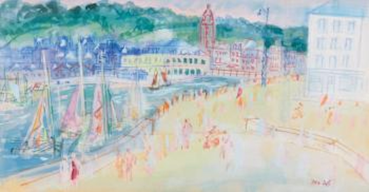 Honfleur by Jean Dufy