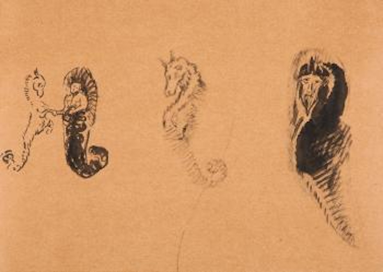 Chevaux Marins by Odilon Redon