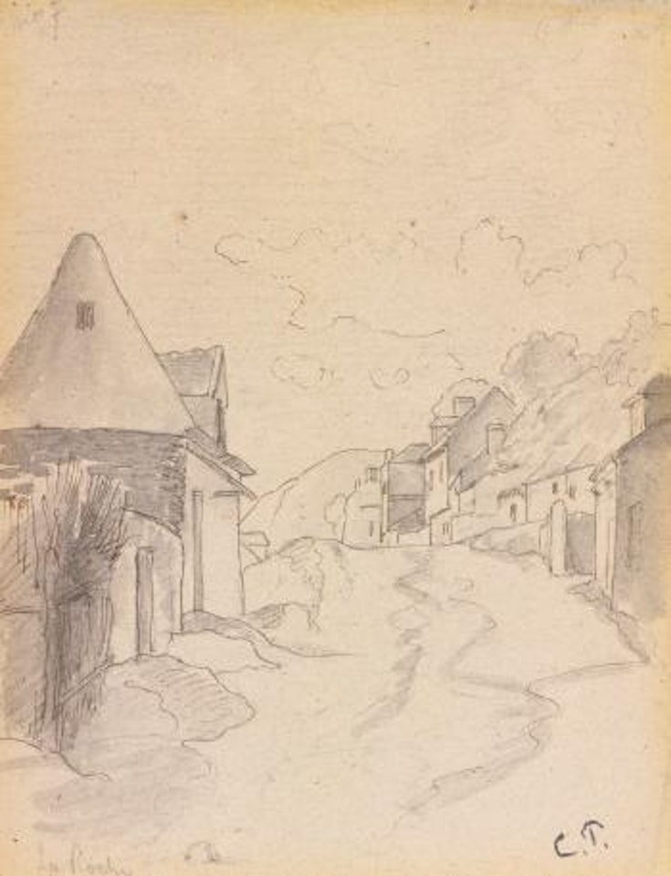 La Roche by Camille Pissarro