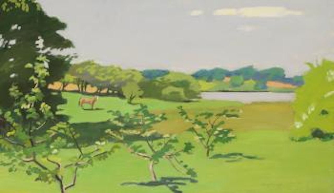The Horse in The Meadow by Fairfield Porter