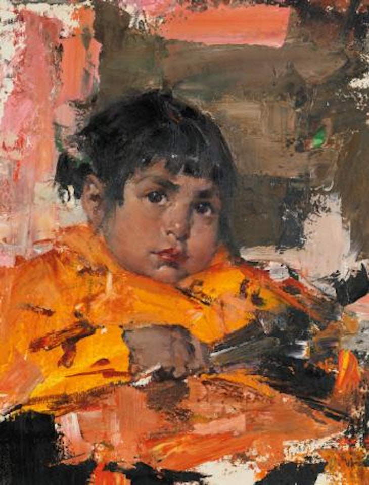 My Gardener's Baby by Nicolai Fechin