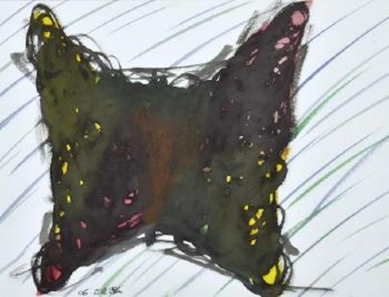 Rainforest Butterfly no. 9 by Charles Blackman