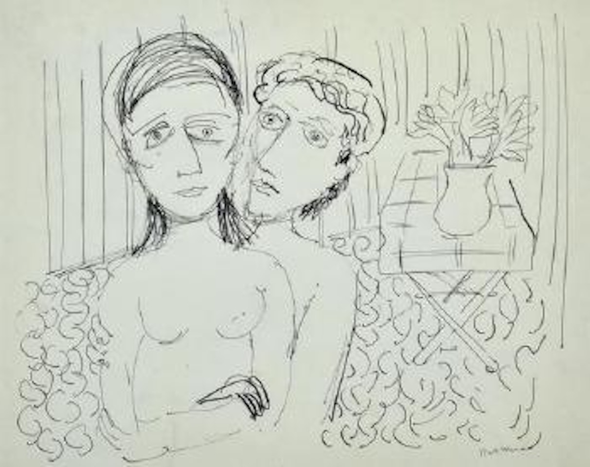 Lovers by Charles Blackman