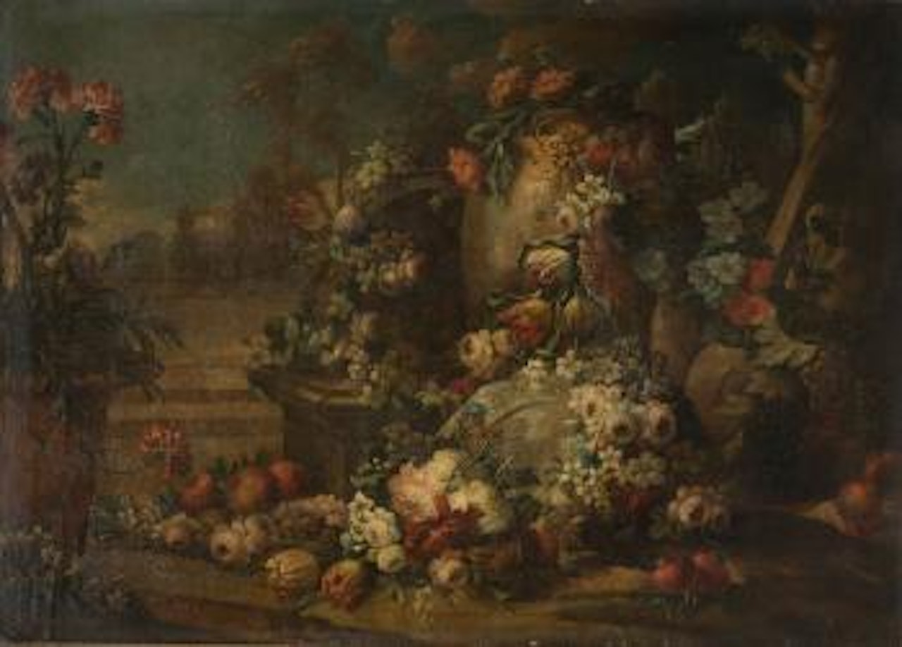 Nature morte aux fleurs by Italian School