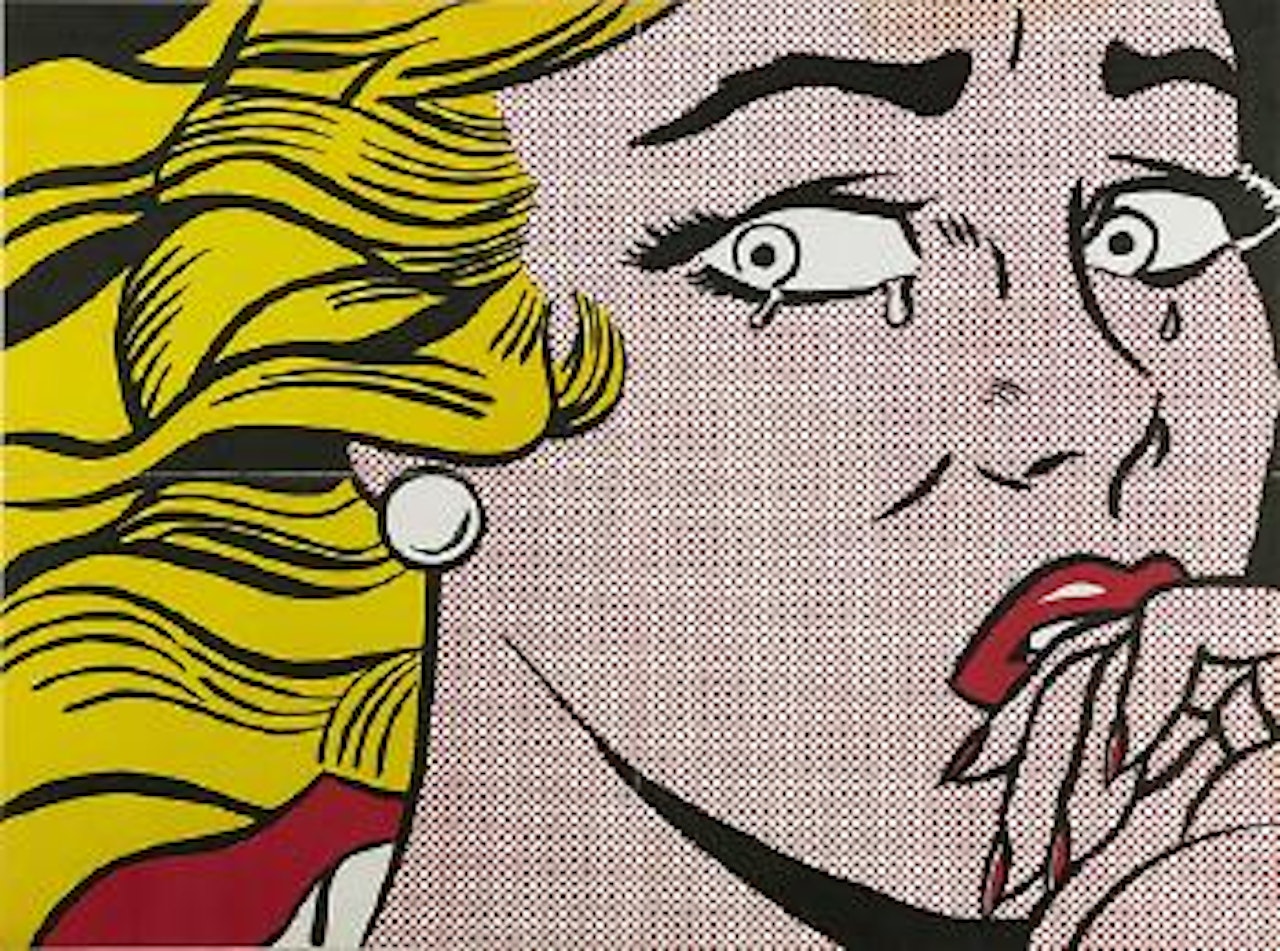 Crying Girl by Roy Lichtenstein