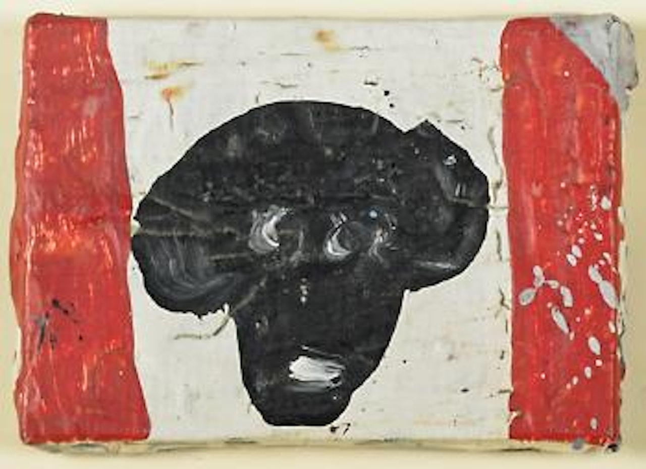 Toodles (Nancy Davidson's Black Baby Poodle, 13 Weeks Old) by George Condo