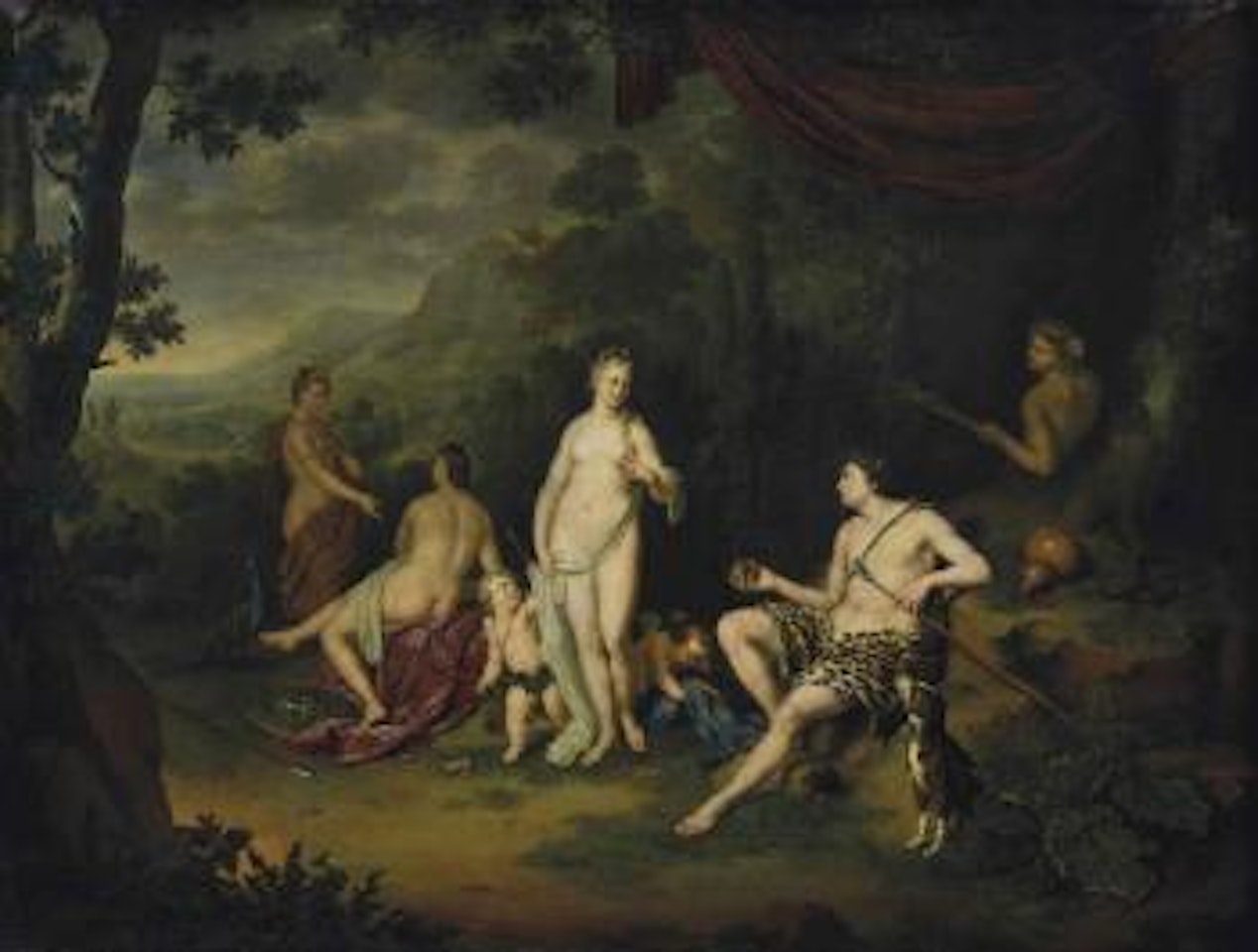 Le Jugement de Pâris by Willem van Mieris