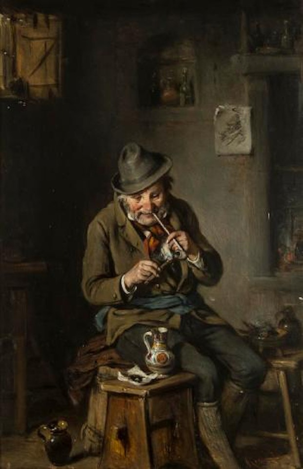 The Snuff Taker and The Smoker by Hermann Kern