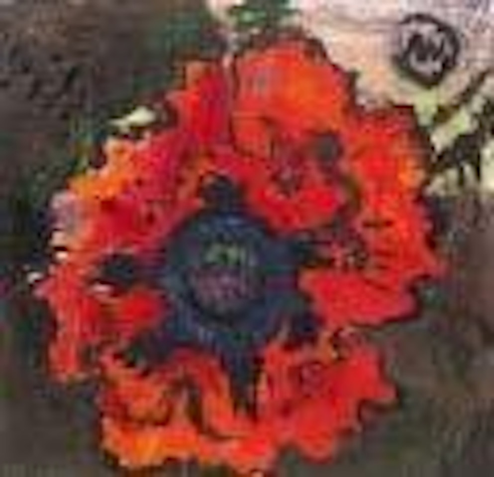 Mohnblume by Max Weiler